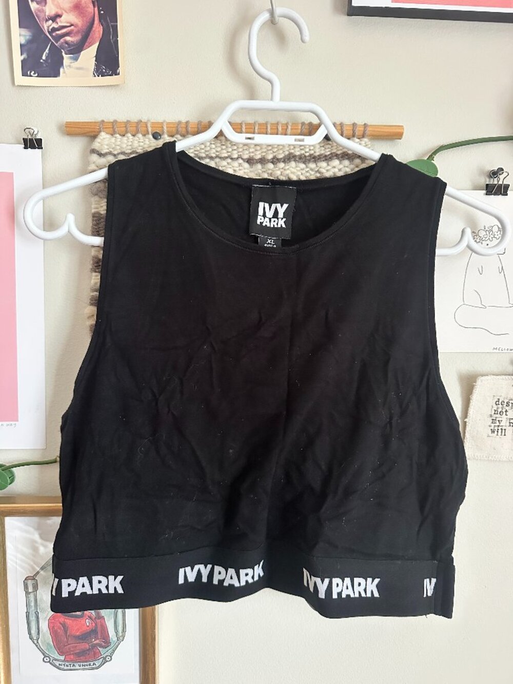 IVY PARK cropped tank top